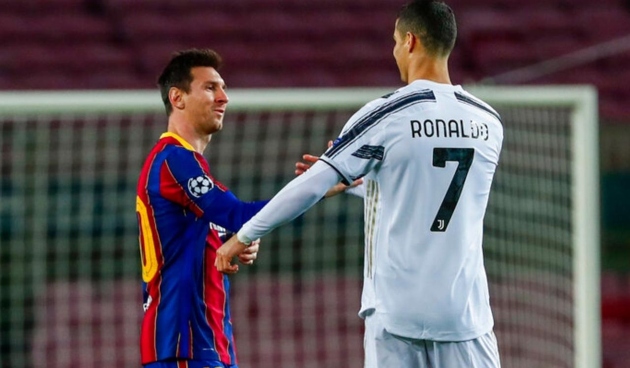 Cristiano Ronaldo y Messi posan juntos para una campaña